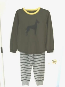 Boy's Gap Kids Sleep Set Dog Khaki Green Gray Size 10 - Picture 1 of 3