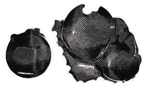 HONDA CBR600F / FA PC41 + HORNET 2007 2013 2x COUVERCLE D'EMBRAYAGE CARBONE COUVERCLE LIMA - Photo 1 sur 2