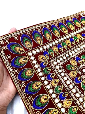 Decoración del Hogar Colgante de Pared Mandela Paz Prosperidad Hecho a Mano Tapiz Conjunto de 2 Raro Foto 1 de 4