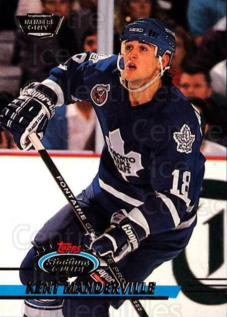1993-94 Stadium Club Members Only #417 Kent Manderville - Image 1 of 1