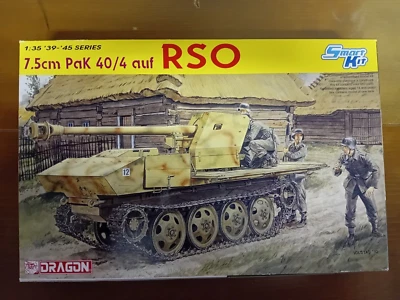 7.5 CM PAK 40/4 AUF RSO DRAGON 6640 SCALA 1/35 - Immagine 1 di 4