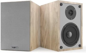 BESTISAN Regal Bluetooth Lautsprecher, Powered 2.0 Stereo 50W Cinch Eingang Holz - Bild 1 von 8