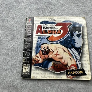 Folleto manual Game Boy Advance Street Fighter Alpha 3 SOLO Nintendo - Imagen 1 de 2