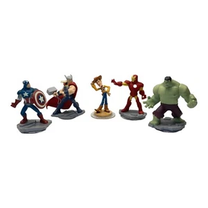 Disney Infinity Action Figuren - Hulk - Captain America - Woody - Thor - Ironman - Bild 1 von 12
