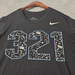 Nike Tee UCF Knights SPACEU 321 Logo Herren Medium schwarz Tshirt Citronauts EUC - Bild 1 von 8