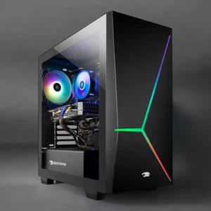 Custom Entry level Gaming PC intel Core i7 Nvidia GeForce GT730 SSD Windows 11 - Picture 1 of 14