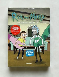 Rick et Morty : Série complète, saison 1 à 7 (DVD, coffret 14 disques) Neuf - Photo 1/4