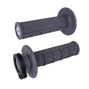 Odi Half Waffle Lock-On Grip Graphite - Picture 1 of 1