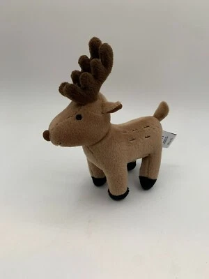 GAP Baby BUCK Sonajero Ciervo Marrón 6" Peluche Suave Cuernos de Pie Cuernos de Reno Foto 1 de 4