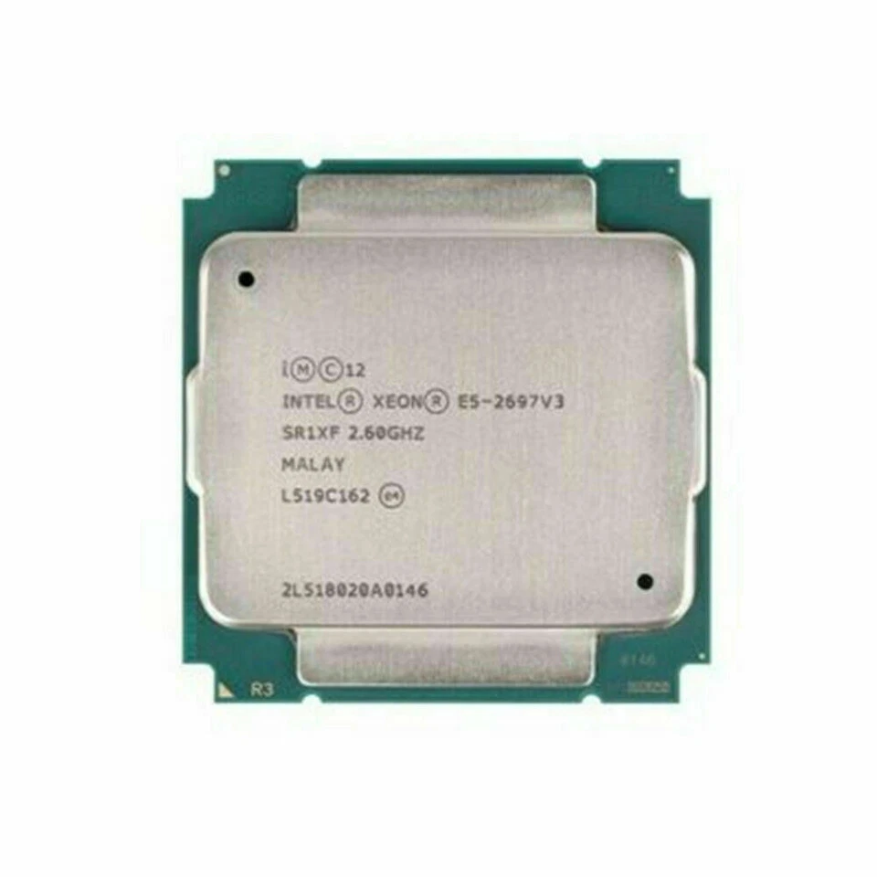 Intel Xeon E5-2697 V3 2.6GHz SR1XF 14 Cores 28 Threads LGA2011-3 CPU Processor - Image 1 of 3