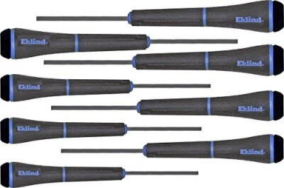 Eklind 92400 PSD Hex (allen) Precision Screwdriver - 8pc set Metric MM 0.7-4 - Image 1 of 4
