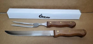 Cavalier by Rogers 2-teiliges Tranchierset Messer & Gabel #140-690 - NEU IM KARTON - Bild 1 von 8