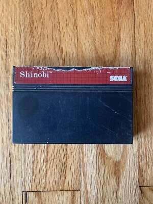 Shinobi (Sega Master System, 1988) Cartridge Only - Image 1 of 3
