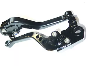 KTM 690 SMC 2012-13 BRAKE & CLUTCH BLACK SHORT LEVERS RACE TRACK ROAD S16i - Picture 1 of 6