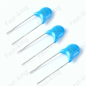 20x 60x 100x 1/2/3KV Ceramic Disc Capacitors 22PF-22NF High Voltage Capacitor - Picture 1 of 2