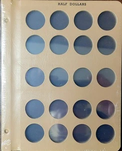 Dansco Half Dollar Seite Nagelneu 20 Ports. Hält US Hälften. Kostenloser Versand - Bild 1 von 1