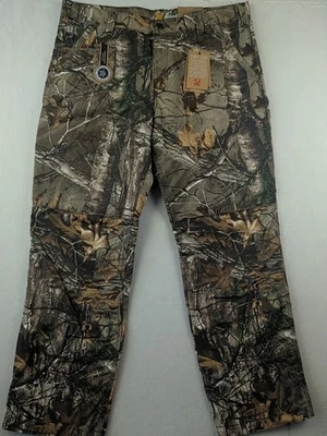 Pelele Carhartt Realtree Full Swing Cryder Rain Defender DWR ajuste relajado 38x32 Foto 1 de 4