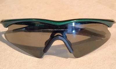 Lente Oakley Marco M Joker Verde Dorado Iridio Barrido Iconos Dorados Raro 09-113 Foto 1 de 4