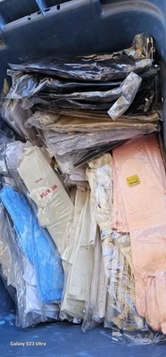 Vintage Satin Gloves 100% Nylon New One Size Long And Short Kid Arm Bands All  - Image 1 of 4