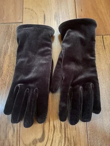 Cejon Damen Handschuhe braun Samt gefüttert One Size 40 Gramm Thinsulate Isolierung - Bild 1 von 3