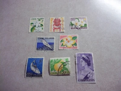 COOK ISLANDS Stamps SG 163-70 Scott 148-55 Fine Used - Image 1 of 2