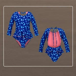 Mola Mola size 12 Girls One Piece Bathing Suit - Picture 1 of 4