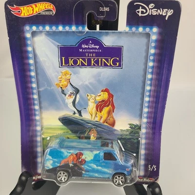 Hot Wheels Pop Culture 1:64 2020 The Lion King заказной панельный фургон GMC 5/5 - Изображение 1 из 4