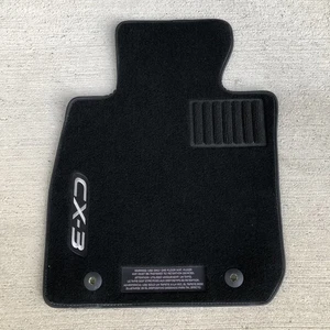 Mazda CX-3 CX3 Drivers Floor Mat Only 2016-2018 OEM Carpet Black Genuine - Foto 1 di 7