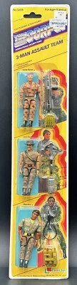 Lanard Toys The Corps 1990 Action Figures Large Sarge John Eagle Flashfire - Image 1 of 4