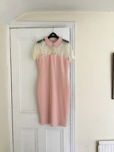 Brand New Ladies Formal /Special Occasion Dress With Lace Detailing Size 14 - Picture 1 of 9