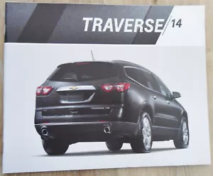 Catalogo brochure vendita 30 pagine Chevrolet Traverse 2014 - auto Chevy - Foto 1 di 11