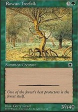 Rowan Treefolk X4 (Portal 1) MTG (NM) *CCGHouse* Magic