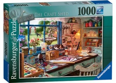 My Haven No 1 The Craft Shed Puzzle Puzzle 1000 pieces Ravensburger - Image 1 of 3