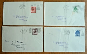 GB 1929 PUC Ersttagsbrief FDC 4er Set SG#434-437, P.U.C Postal Union Congress - Bild 1 von 14