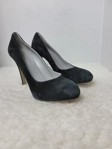 Sergio Rossi Women's Shoes Size 7 Black Suede Heel Pump - Picture 1 of 10