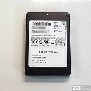 Samsung MZILT960HAHQ-000G1 960GB 2.5" SAS 12.0Gb/s SSD NETAPP 520 Byte Format - Picture 1 of 4