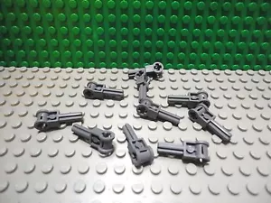 Lego 10 connettore asse tecnico grigio blu scuro con asse palo NUOVO - Foto 1 di 1