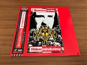 QUEENSRYCHE Video: Mindcrime LASER VIDEO DISC+OBI JAPAN 1989 Very Rare - Picture 1 of 4