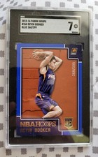 2015-16 Devin Booker NBA HOOPS Blue Border ROOKIE RC #268 🔥 #'d /399 SGC 7