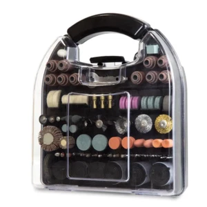 Kit de accesorios de herramientas rotativas con estuche de transporte (320 piezas) - Imagen 1 de 4