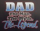 The Man The Myth The Legend DAD T-shirt à col en V SM à 3XL