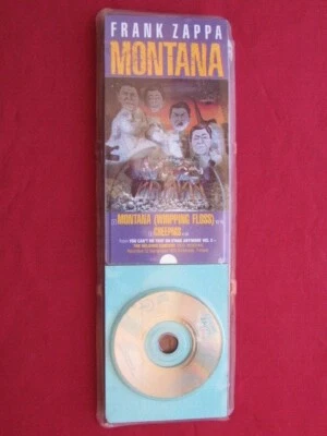 FRANK ZAPPA MONTANA/CHEEPNIS 1988 RYKO 3 INCH CD SINGLE SEALED IN LONGBOX VG OOP - Imagem 1 de 4