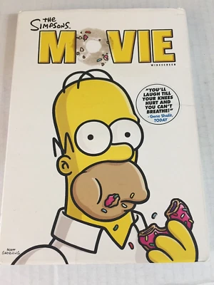 The Simpsons Movie With Slip Case DVD Ships  Same Day With Tracking Foto 1 de 2