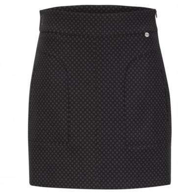 NWT Golfino Ladies Performance Trend Black Print 4 6 8 10 12 Skort 3363025 890