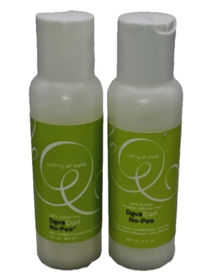 (2 Pack) Deva Curl No-Poo Zero Lather Conditioning Cleanser / 3 fl oz - Image 1 of 2