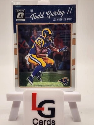 2016 Donruss Optic Todd Gurley II Los Angeles Rams #53 - Image 1 of 2