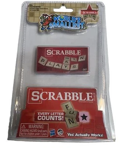 Scrabble World’s Smallest Board Game Hasbro Miniature Edition NEW - Picture 1 of 3