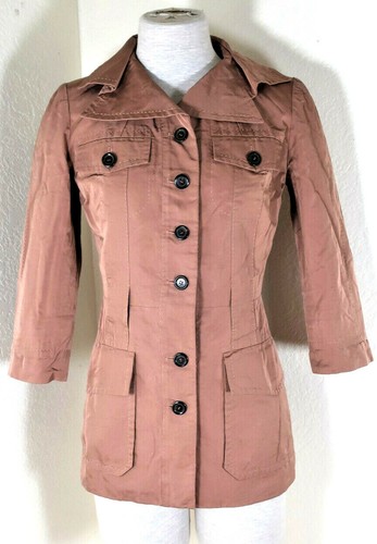 LOUIS VUITTON（LV） Blazer Giacca Louis Vuitton LV Multitasche Marrone Safari Cotone S Small 36 2 4