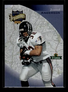 1997 Absolute Beginnings #109 Jamal Anderson (NM)(FTB) - Picture 1 of 2