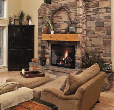 Chimenea de leña radiante Majestic Biltmore 42", tradicional, SB80 Foto 1 de 4